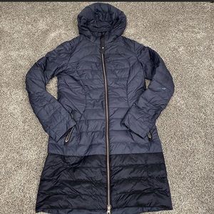 Lululemon puffer jacket knee length